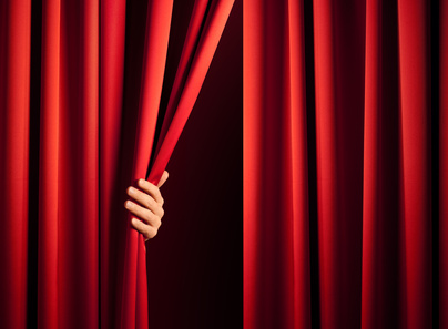 opening the curtain