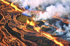 Exposition temporaire sur les volcans