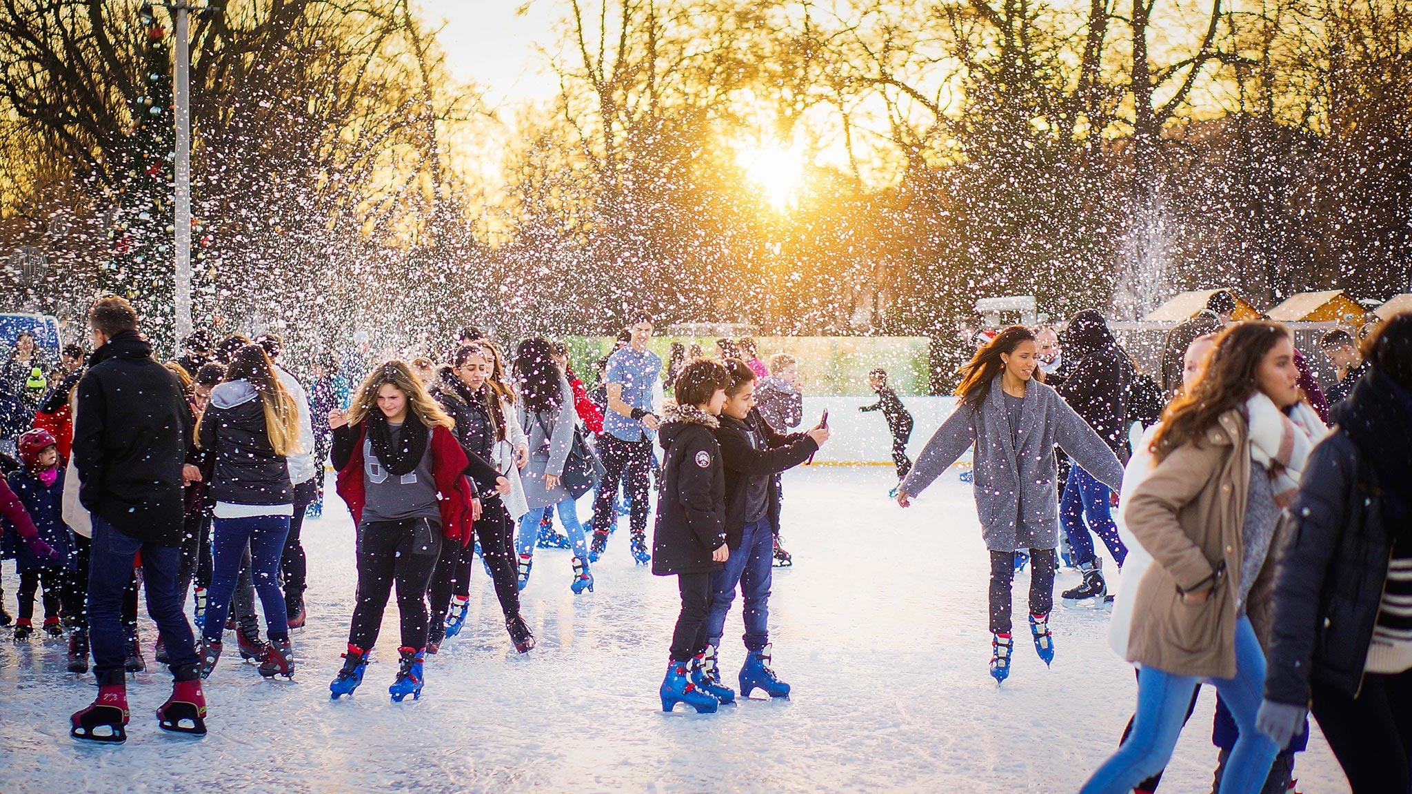 patinoire de noël