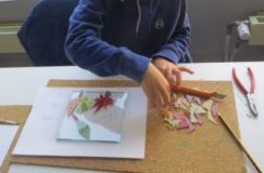 Atelier parent enfant, verre