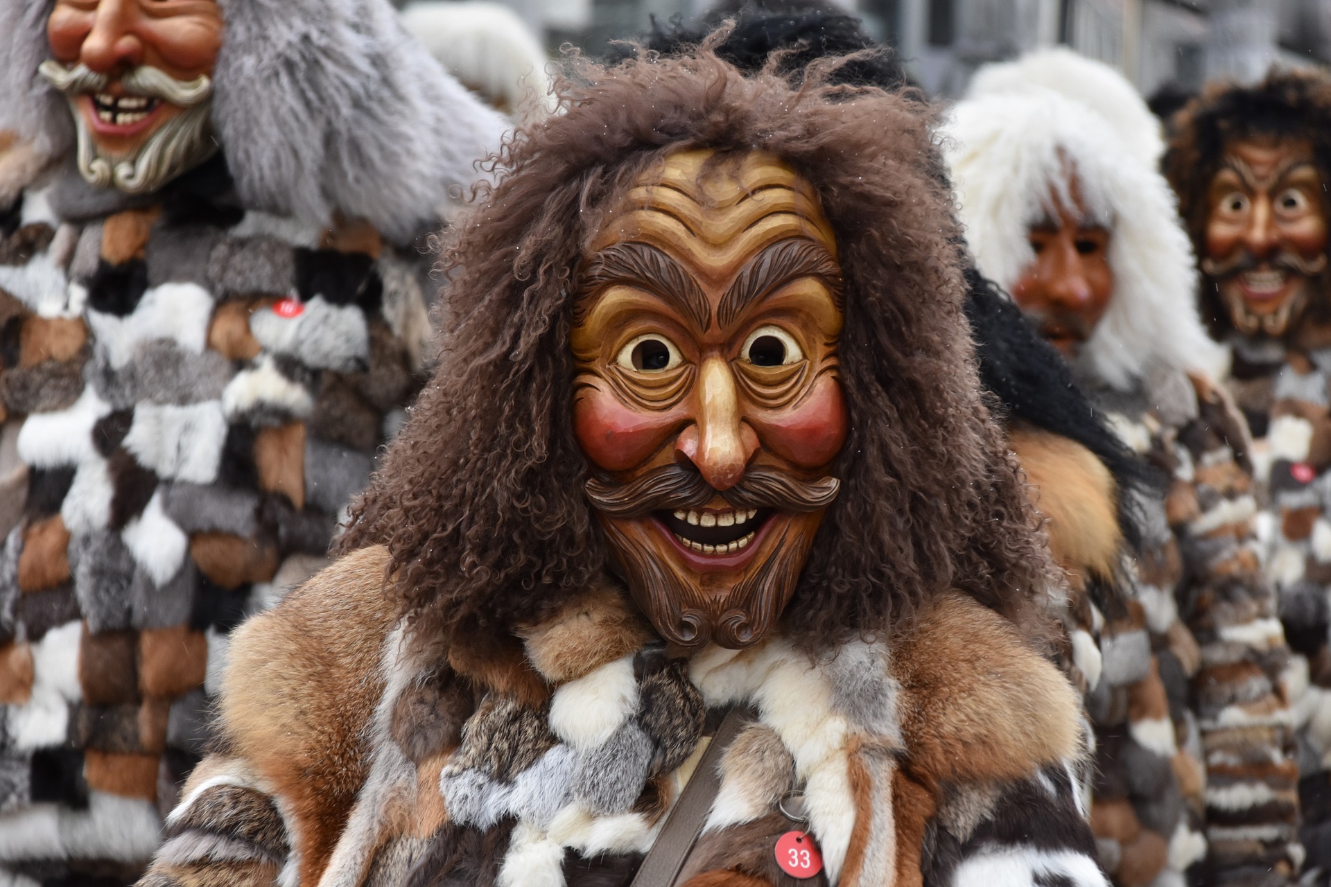 Coiffe Samba à plumes - carnaval de Rio - Déguiz-Fêtes