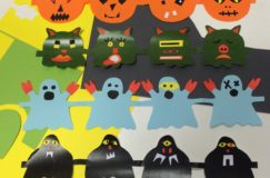 Atelier parent-enfant : la frise d’Halloween