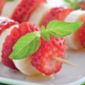 Brochettes de fruits au miel