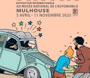 En voiture avec Tintin