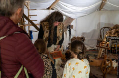Ateliers laine et tissage